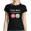 T-shirt Femme Saxophone Parodie site de rencontre - Planetee