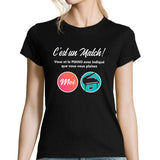 T-shirt Femme Piano Parodie site de rencontre - Planetee