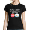 T-shirt Femme Solitude Parodie site de rencontre - Planetee