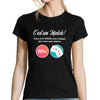 T-shirt Femme Poker Parodie site de rencontre - Planetee