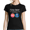 T-shirt Femme Dancefloor Parodie site de rencontre - Planetee