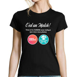T-shirt Femme Cuisine Parodie site de rencontre - Planetee