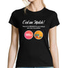 T-shirt Femme Bronzette Parodie site de rencontre - Planetee