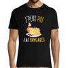 T-shirt Homme Je peux pas j'ai pancakes - Planetee