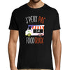T-shirt Homme Je peux pas j'ai foodtruck - Planetee