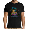 T-shirt Homme Anniversaire 1974 Vintage - Planetee