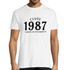 T-shirt Homme Anniversaire Cuvée Grand Cru 1987 - Planetee
