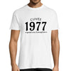 T-shirt Homme Anniversaire Cuvée Grand Cru 1977 - Planetee