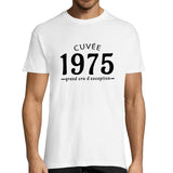 T-shirt Homme Anniversaire Cuvée Grand Cru 1975 - Planetee