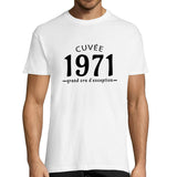 T-shirt Homme Anniversaire Cuvée Grand Cru 1971 - Planetee