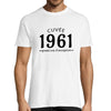 T-shirt Homme Anniversaire 1961 Cuvée Grand Cru | Planetee - Planetee