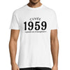 T-shirt Homme Anniversaire 1959 Cuvée Grand Cru | Planetee - Planetee