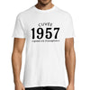 T-shirt Homme Anniversaire 1957 Cuvée Grand Cru | Planetee - Planetee