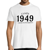 T-shirt Homme Anniversaire 1949 Cuvée Grand Cru | Planetee - Planetee