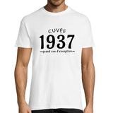 T-shirt Homme Anniversaire 1937 Cuvée Grand Cru | Planetee - Planetee