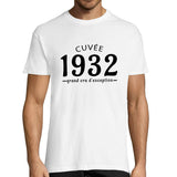 T-shirt Homme Anniversaire 1932 Cuvée Grand Cru | Planetee - Planetee