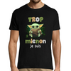 T-shirt Homme Bébé Yoda Mignon - Planetee
