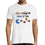 T-shirt Homme Chocolate Parodie Cookie Monster - Planetee