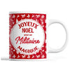 Tasse Noël Militaire homme Rouge - Planetee