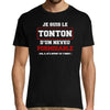 T-shirt Famille Tonton d'un neveu formidable - Planetee