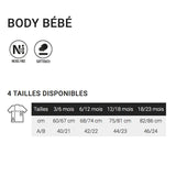 Body bébé Mila Yeux de Biche - Planetee