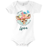 Body bébé Lyna Yeux de Biche - Planetee