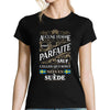 T-shirt Femme Femme née en Suède - Planetee