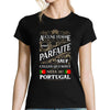 T-shirt Femme Femme née en au Portugal - Planetee