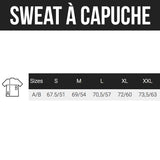 Sweat à Capuche Anniversaire Femme née en Octobre - Planetee