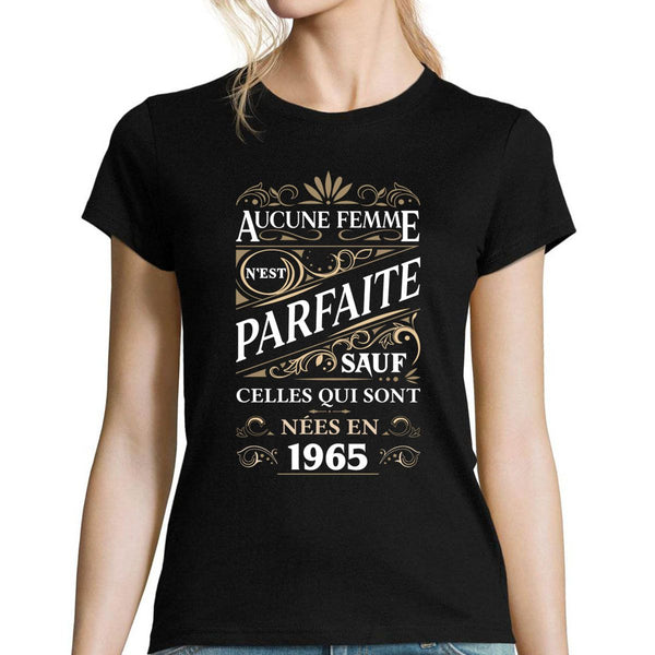 T-shirt Femme Femme née en 1965 - Planetee