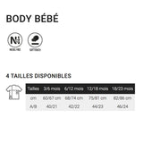 Body Bébé Bouvier Bernois Amour - Planetee