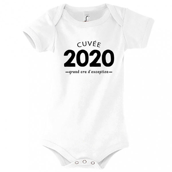 Body bébé Anniversaire Cuvée 2020 - Planetee