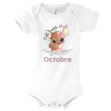 Body Bébé Biche née en octobre - Planetee