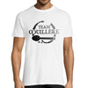 T-shirt Homme Kaamelott Team Couillère Blanc - Planetee