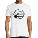 T-shirt Homme Kaamelott Team Couillère Blanc - Planetee