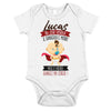 Body bébé Lucas Humour - Planetee