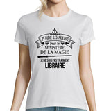 T-shirt Femme Libraire - Planetee