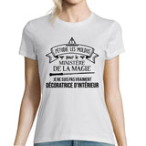 T-shirt Femme Décoratrice d'intérieur - Planetee