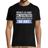 T-shirt Homme 66 ans Sexy - Planetee