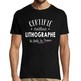 T-shirt Homme Lithographe Meilleur de France - Planetee