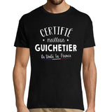 T-shirt Homme Guichetier Meilleur de France - Planetee