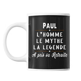 Mug Paul départ retraite - Planetee