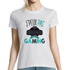 T-shirt femme Je peux pas j'ai gaming - Planetee