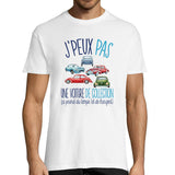T-shirt homme J'peux pas une voiture de collection ça prend du temps (et de l'argent) | Collection Pour les passionés de vieilles voitures - Planetee