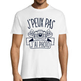 T-shirt homme J'peux pas j'ai photo | Collection Pour les photographes passionés - Planetee