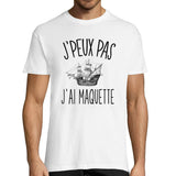 T-shirt homme Je peux pas j'ai Maquette - Planetee