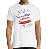 T-shirt homme Masseur Le Meilleur du Monde - Planetee