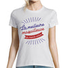 T-shirt femme Maquilleuse La Meilleure du Monde - Planetee