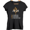 T-shirt femme Nom de Famille Adam - Planetee