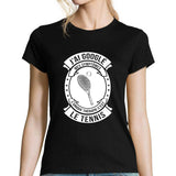 T-shirt femme Tennis Passionné - Planetee